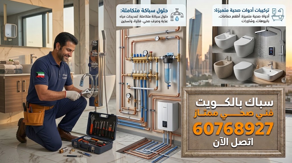 إصلاح انسداد الأحواض في الكويت